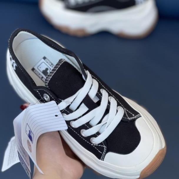 Giày mlb chunky NY đen cao cổ, Giày mlb chunky nam nữ đế nâu mới hàng 11 full bill box túi hộp