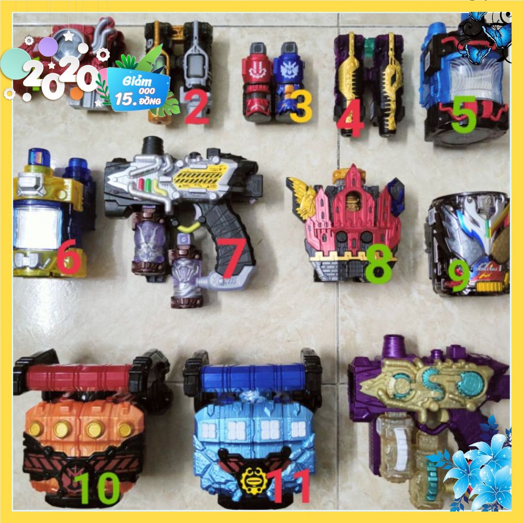 Sale all Đồ chơi Kamen Rider Build | Full Bottle DX | Chính Hãng Like tặng kèm xe