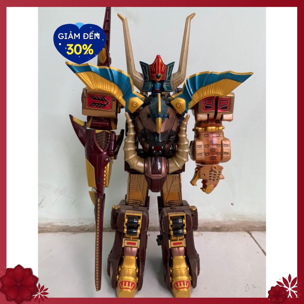 Thanh lý Mô hình siêu nhân Gao God tặng kèm xe