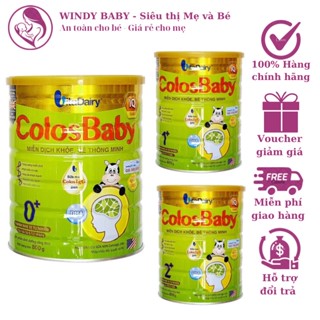 Sữa Công Thức ColosBaby IQ Gold 0+ 1+, 2+ 800g - Tăng cường miễn dịch và phát triển trí não