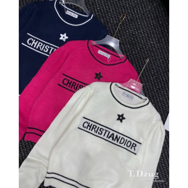 Áo len chữ D sao dài tay hàng QCL1