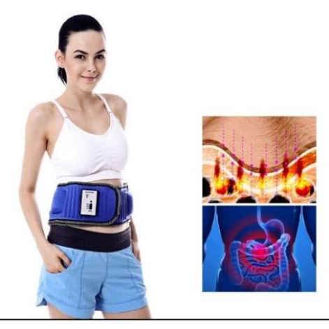 Máy Massage Rung Nóng X5, Đai massage giảm mỡ bụng hồng ngoại X5 Toàn Thân Cao Cấp