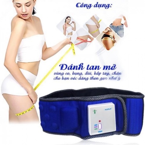 Máy Massage Rung Nóng X5, Đai massage giảm mỡ bụng hồng ngoại X5 Toàn Thân Cao Cấp