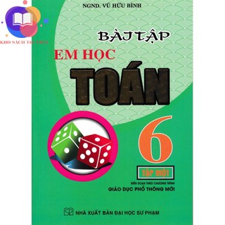Sách - bài tập em học toán lớp 6 - tập 1