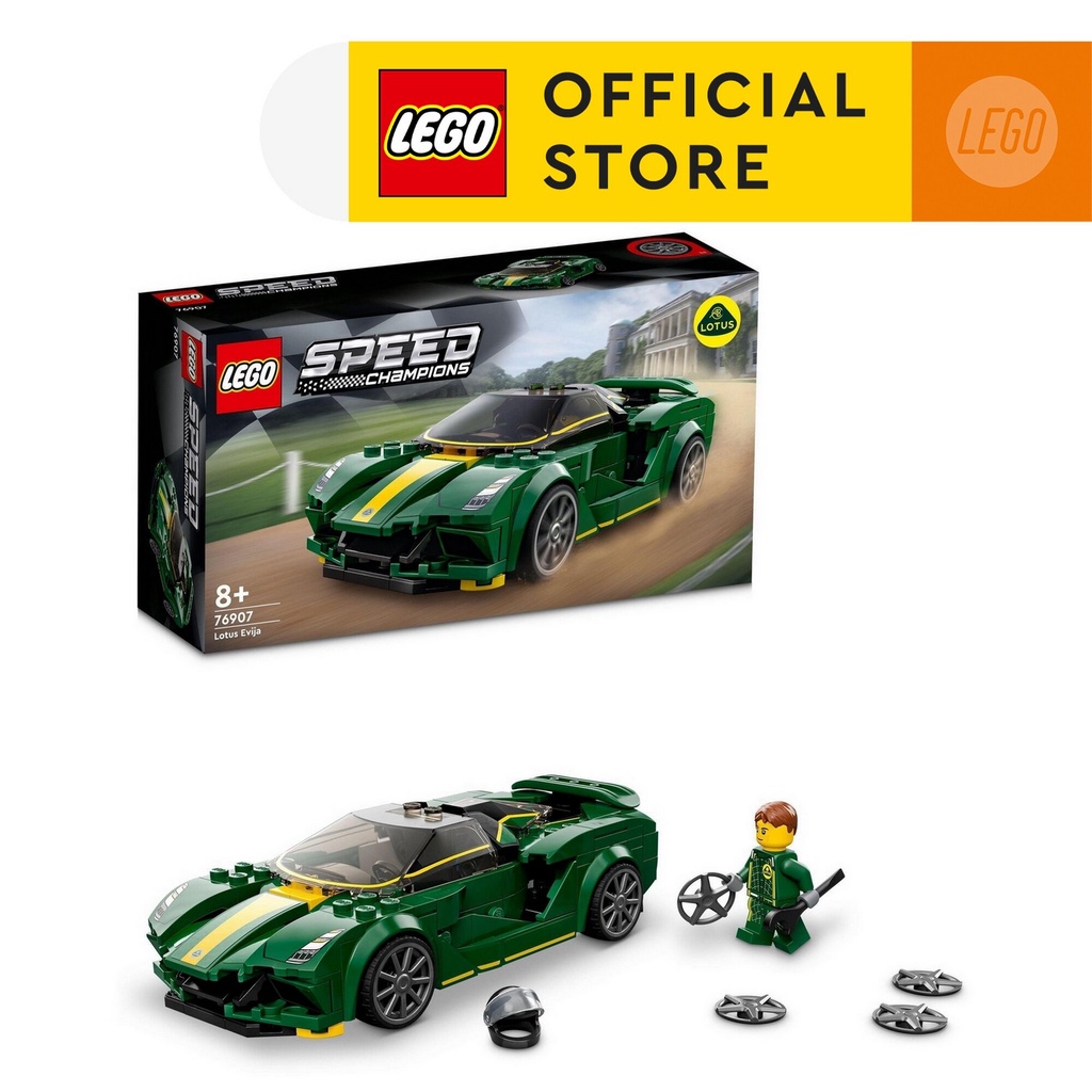[Mã LEGOSPT10 giảm 10% đơn 999K] LEGO Speed Champions 76907 Siêu Xe Lotus Evija (247 chi tiết)
