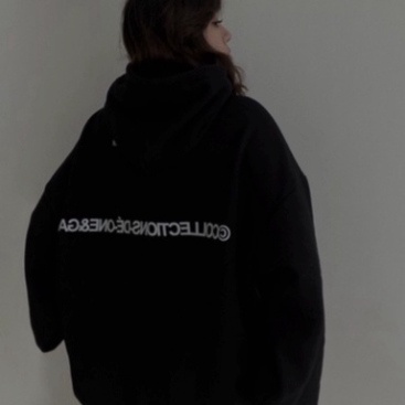 Áo Hoodie One&Ga, áo hoodie form rộng mũ 2 lớp tay phồng chất nỉ bông 100%cotton premium