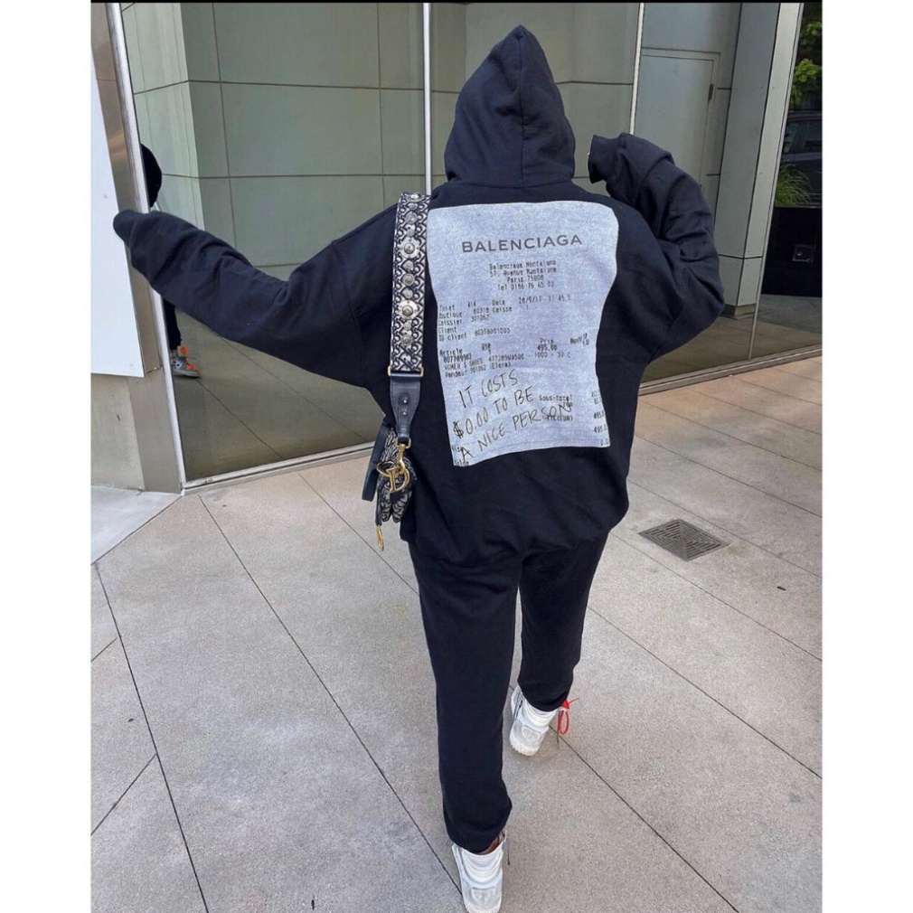 ÁO HOODIE Balen It's Cost $0.00, Hoodie nỉ bông nam nữ unisex from rộng oversize