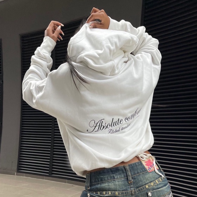 ÁO HOODIE Absolute Comfort, Áo nỉ bông nam nữ unisex from rộng oversize 100% Cotton Premium