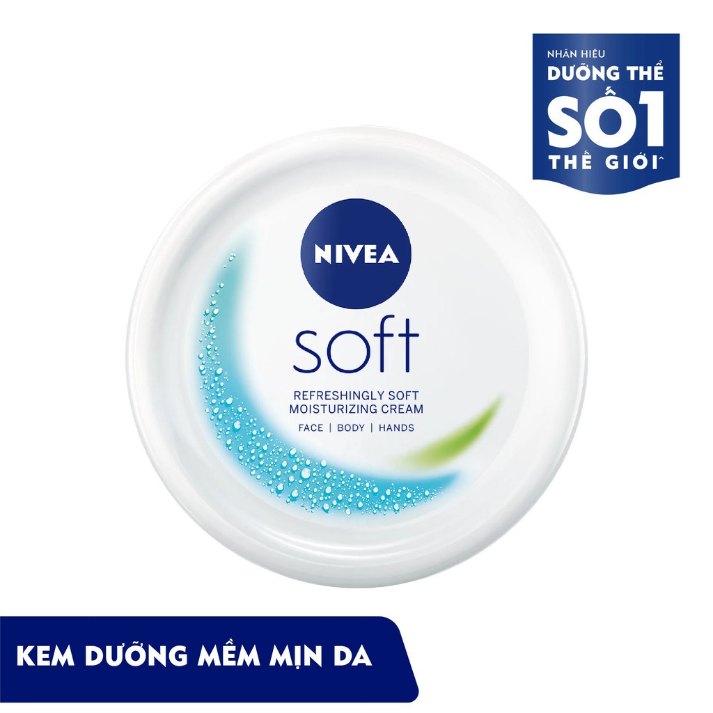 Kem Dưỡng Mềm Da NIVEA Soft Crème (200 ml) - 89050