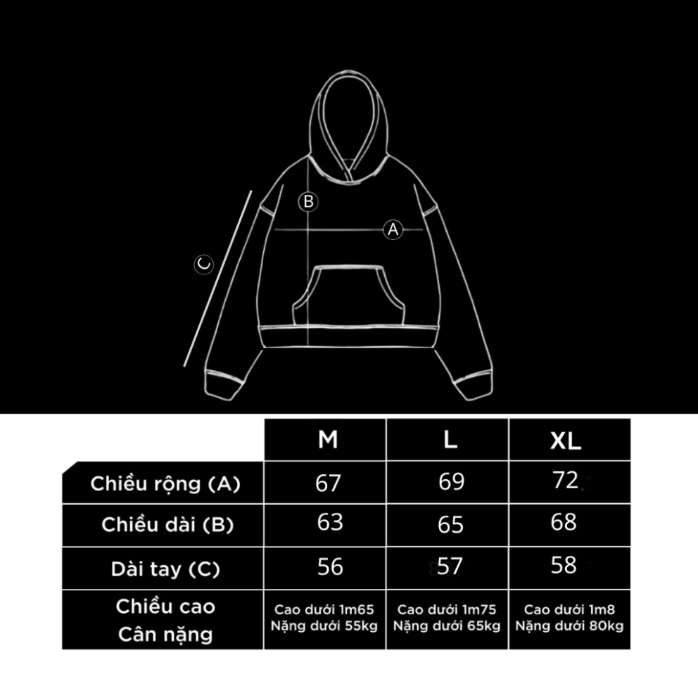 Áo Hoodie Private Treasure, Áo nỉ form rộng mũ 2 lớp tay phồng chất nỉ bông 100%cotton premium