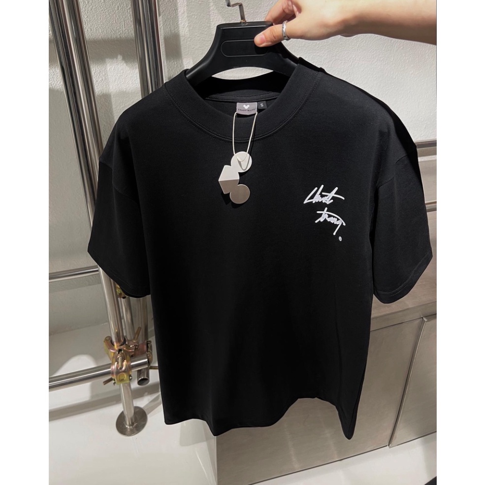 Áo Thun Local Brand UnisexBIG SS đen CHUOTTRANG, Áo Phông Unisex 100% Cotton 2 chiều Basic Tee