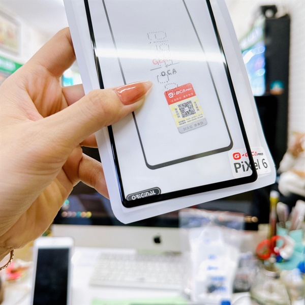 Kính ép OCA Goo. gle  Pixel 6 hàng như hình.