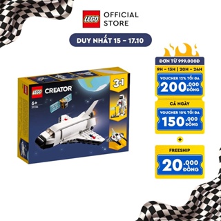 Mã LEGOSPT10 giảm 10% đơn 999K LEGO Creator 31134 Tàu Con Thoi Vũ Trụ 144