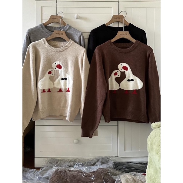 Áo len hai con vịt Nana21 AL567 Nanastore21