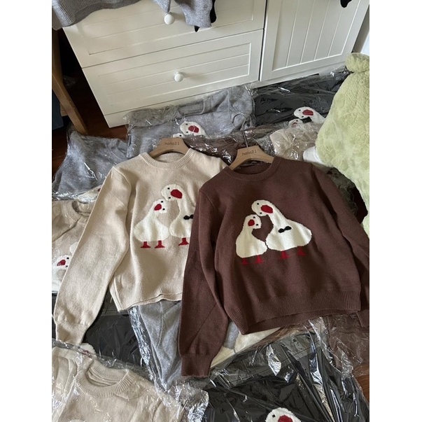 Áo len hai con vịt Nana21 AL567 Nanastore21