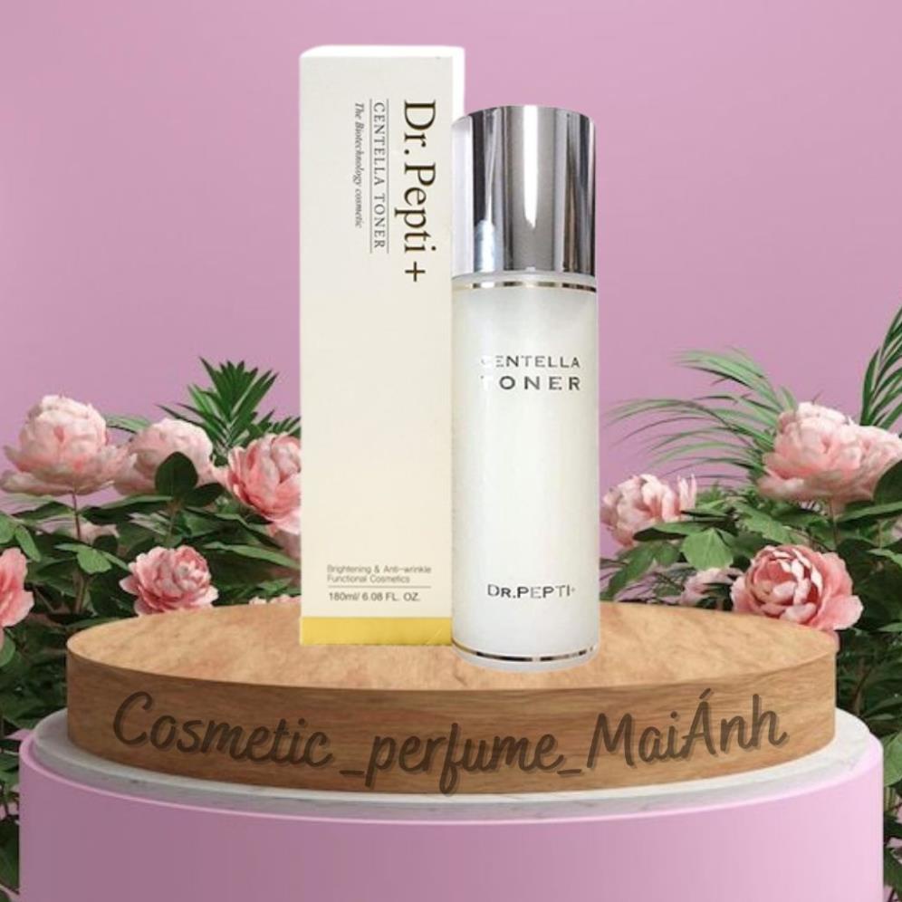 Nước Hoa Hồng Dr.Pepti Centella Toner Dưỡng Da Căng Bóng 180ml Chính Hãng Hàn Quốc