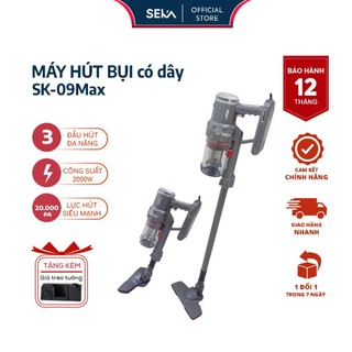 Máy Hút Bụi Cầm Tay SEKA SK-09Max Công Suất 2000W Lực Hút Cực Mạnh Làm Sạch Dễ Dàng
