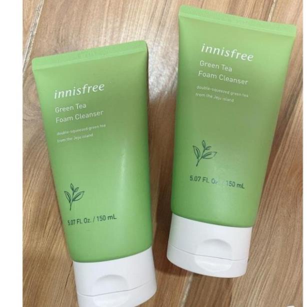 Sữa Rửa Mặt Trà Xanh Innisfree 150ml ! !