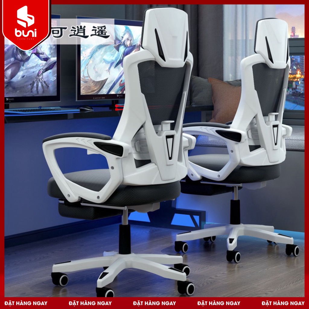 Ghế Xoay Văn Phòng Công Thái Học Ngả Lưng Bảo Vệ Cột Sống, Kiểu Dáng Thiết Kế Sang Trọng, Bền Chắc | BigBuy360 - bigbuy360.vn