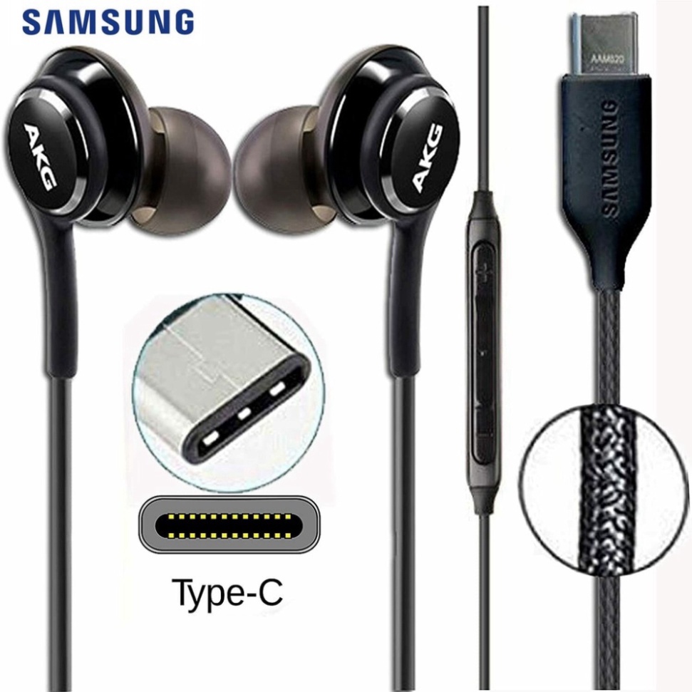 Tai nghe nhét tai AKG Samsung Note10+ phiên bản mới chính hãng,tai nghe nhét tai phù hợp chân type C và jack 3.5 có BH n