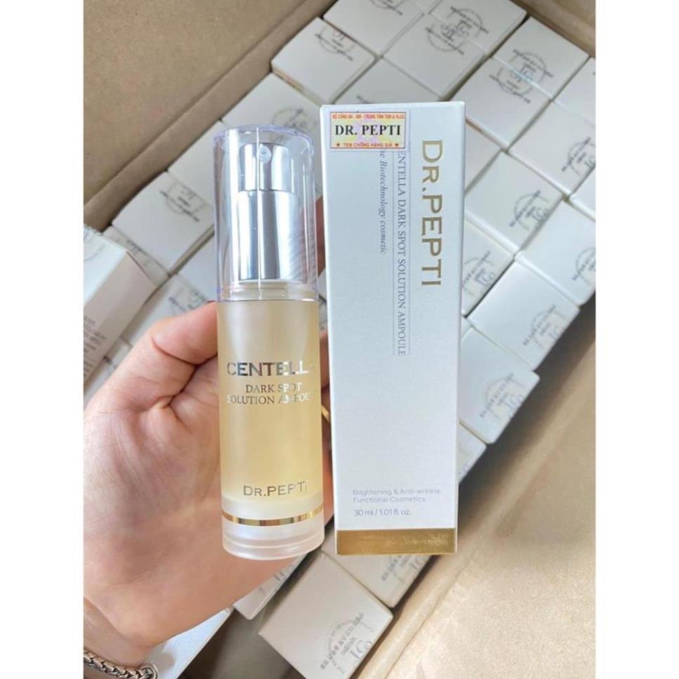 Tinh Chất Dưỡng Trắng Da Dr.Pepti Centella Dark Spot Solution Ampoule 30ml ! !