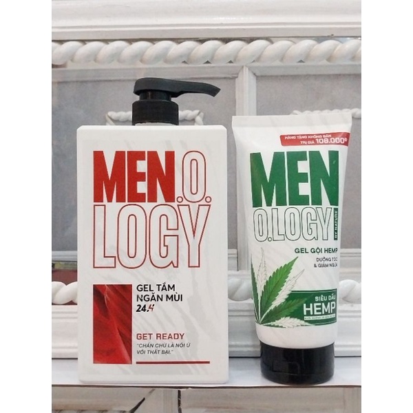 Combo sữa tắm và dầu gội Men.O.Logy