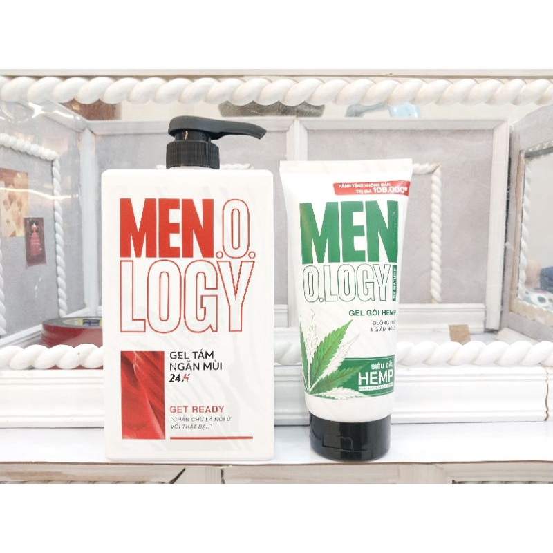 Combo sữa tắm và dầu gội Men.O.Logy