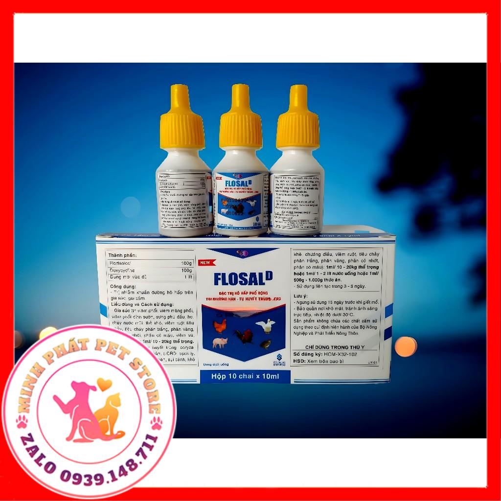 1 Hộp Flosal D 10ml (10 lọ x 10ml)