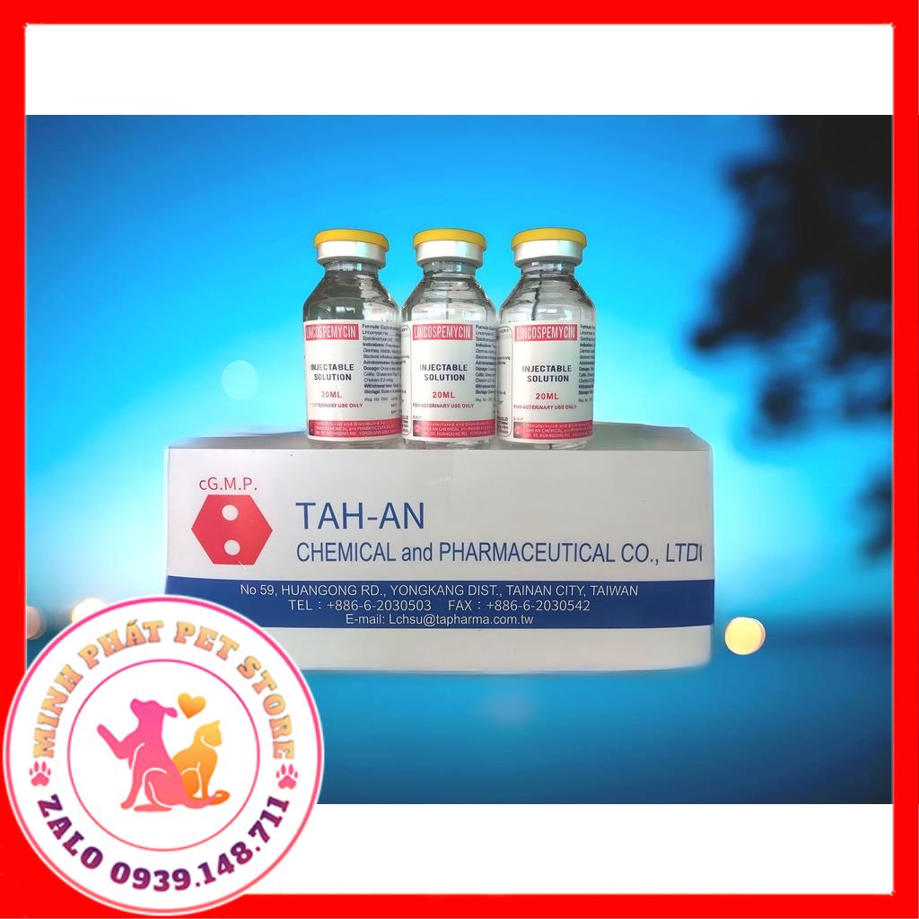 Lincospemycin chai 20ml linco đài loan cho gà đá