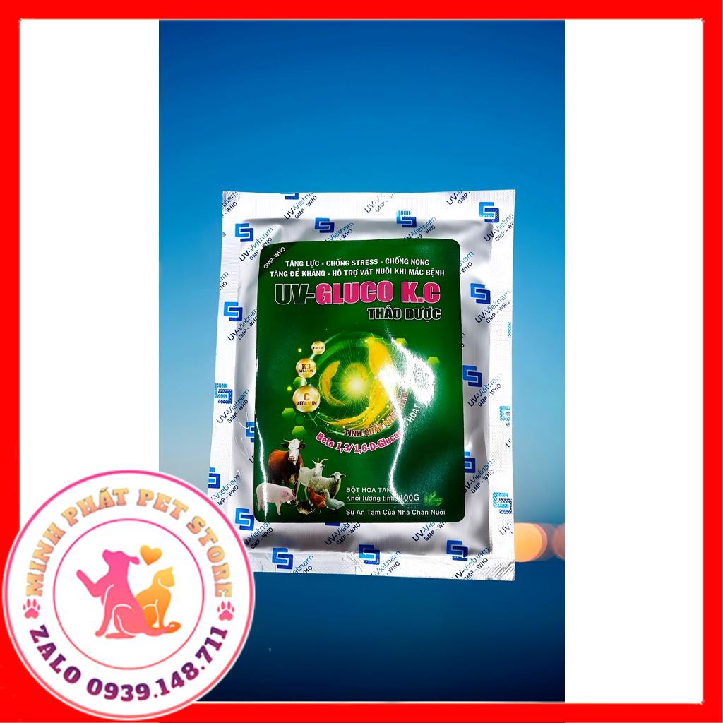 ĐIỆN GIẢI GLUCO K+C GÓI 100GAM