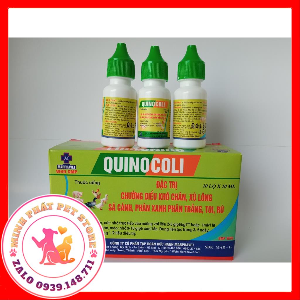 01 LỌ QUINOCOLI LỌ 10ML