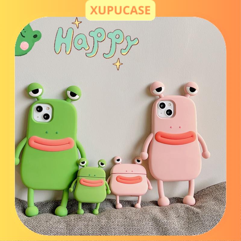 Ốp Điện Thoại In Hình Ếch Dễ Thương Cho 6plus/7plus/x/xs/xsm/11/12/13/14/pro/max/plus/promax