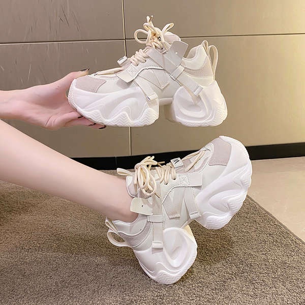 Màu Sắc Giày Thể Thao Đế Dày Thời Trang Mùa Thu 2023 Cho Nữ