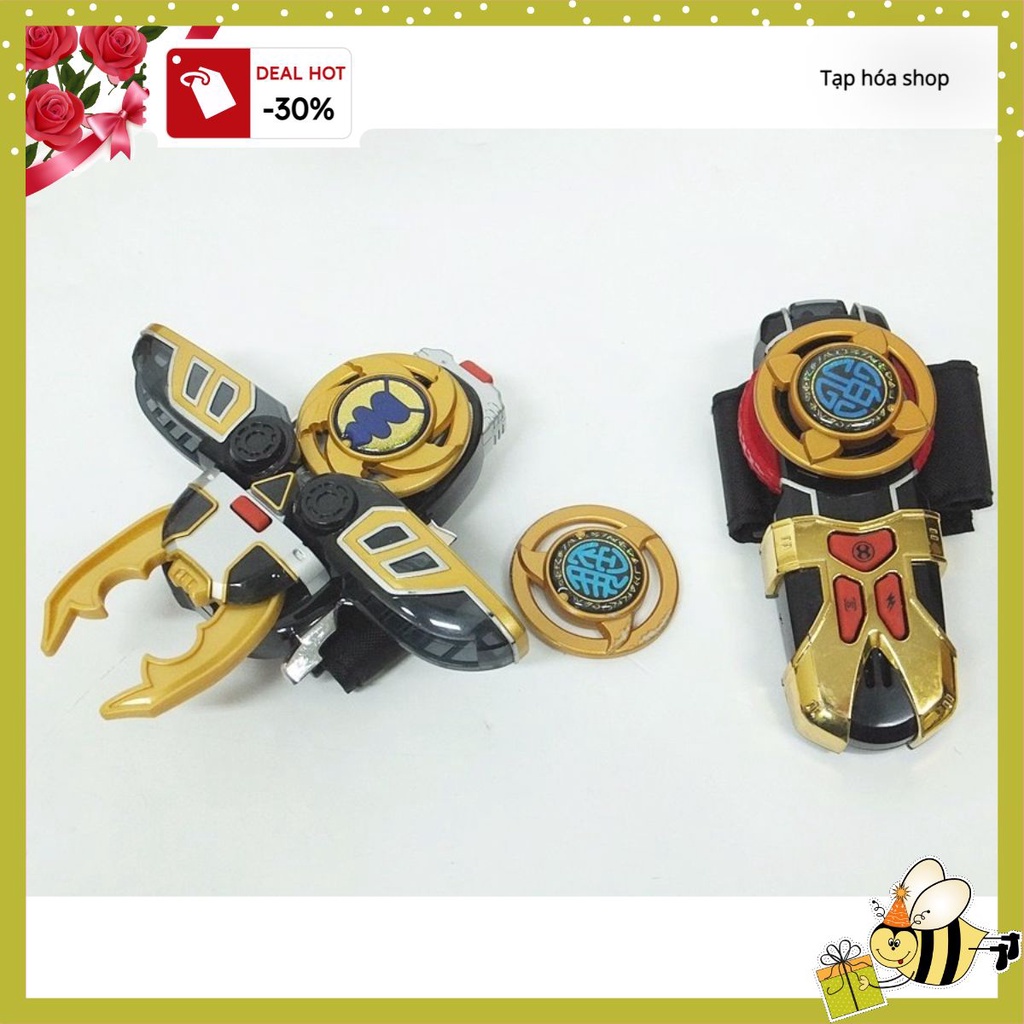 Xả hết Mô hình máy biến hình của anh em Trấn Lôi trong Siêu nhân cuồng phong tặng kèm xe