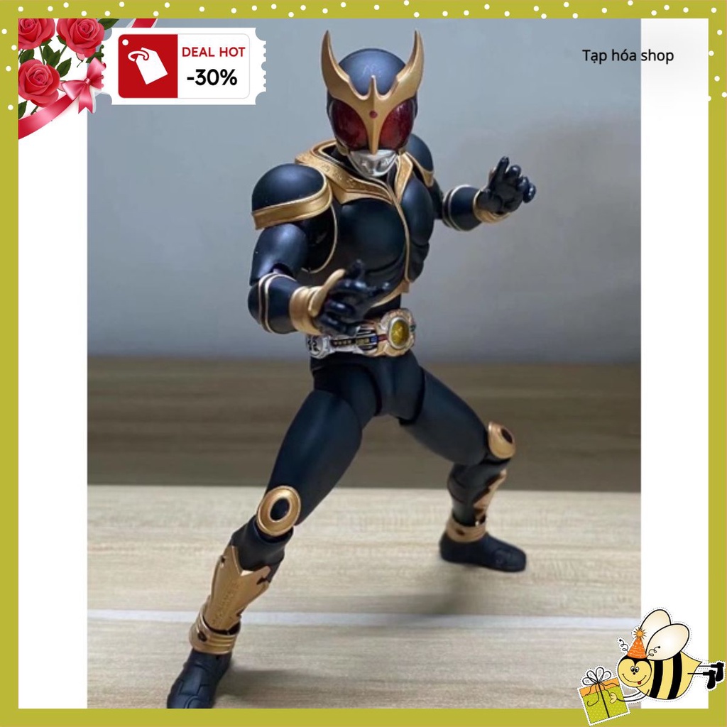 Xả hết Mô hình khớp siêu nhân kamen rider Kuuga AMAZING MIGHTY tặng kèm xe