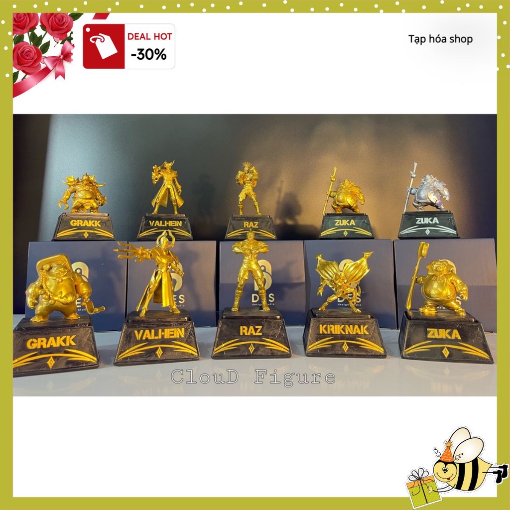 Xả hết MÔ HÌNH LIÊN QUÂN MINI  tặng kèm xe