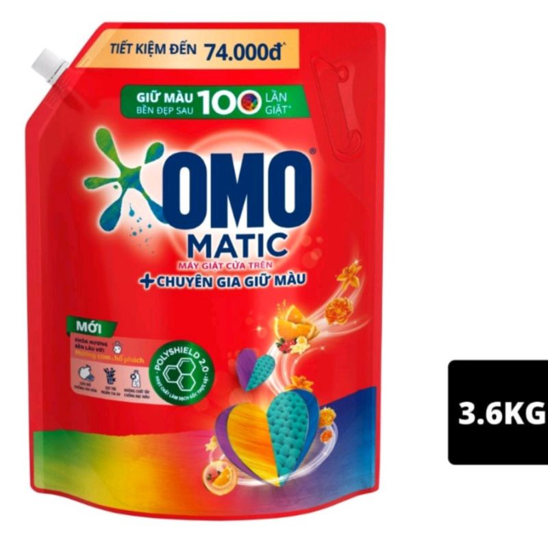 Nước Giặt OMO Matic 3.6kg