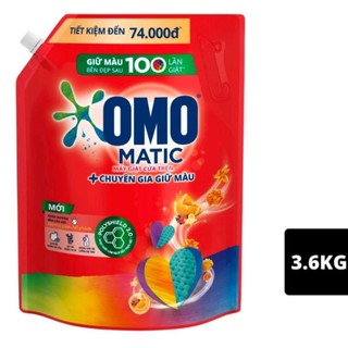 Nước giặt omo matic 3.6kg