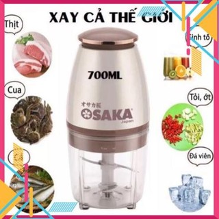Máy Xay Đa Năng Osaka Nhật Bản - Máy Xay Sinh Tố,Thịt Cao Cấp-Lưỡi Dao Lớn Không Gỉ