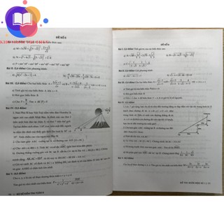 Sách - Bộ đề kiểm tra Toán 9 ( Theo định hướng phát triển năng lực)