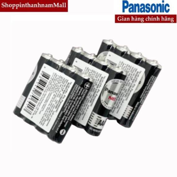 Combo 12 Viên Pin AAA Panasonic R03NT-2S Đũa Đen Chính Hãng