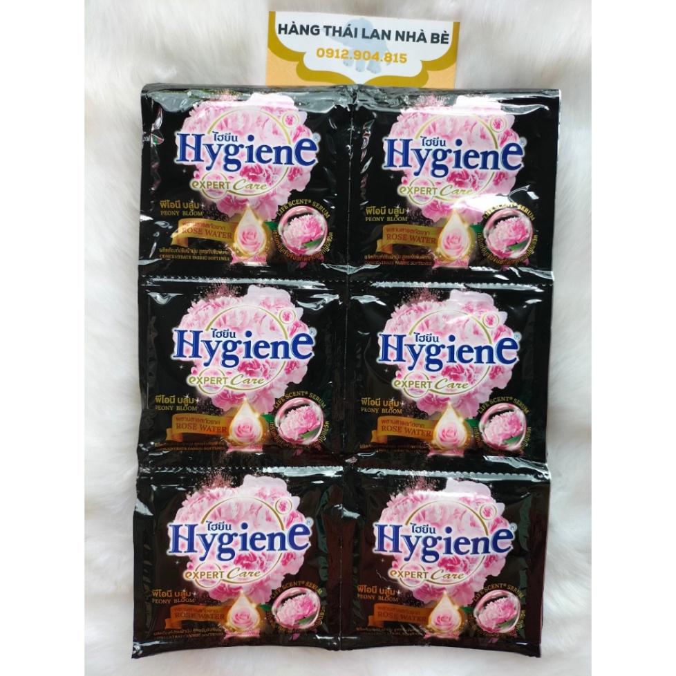 Nước xả vải hygiene siêu đậm đặc siêu thơm dây 12 gói