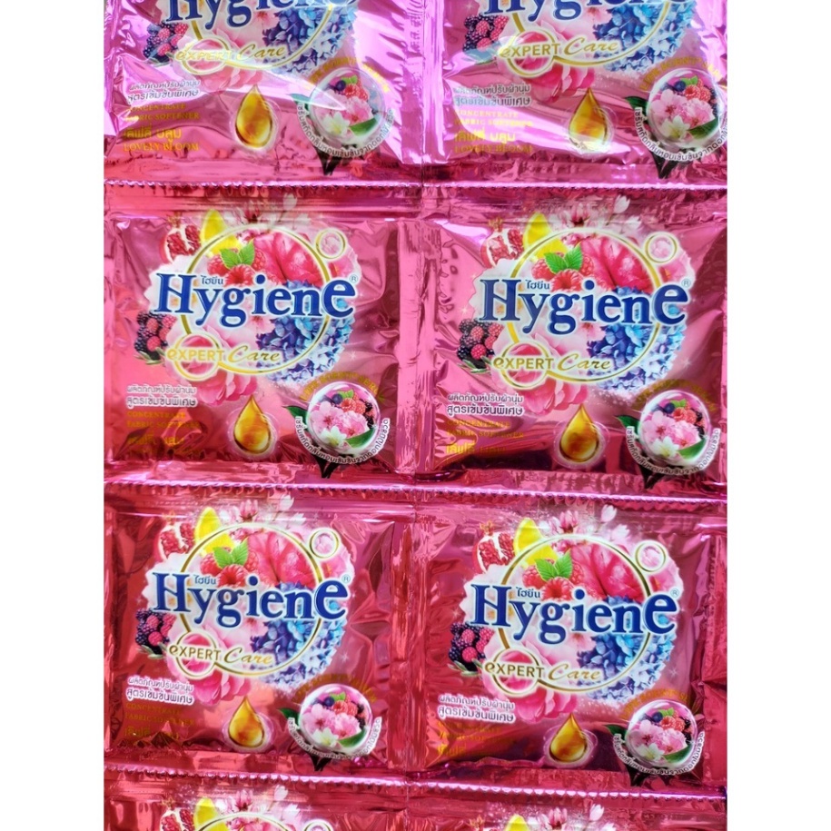 Nước xả vải hygiene siêu đậm đặc siêu thơm dây 12 gói