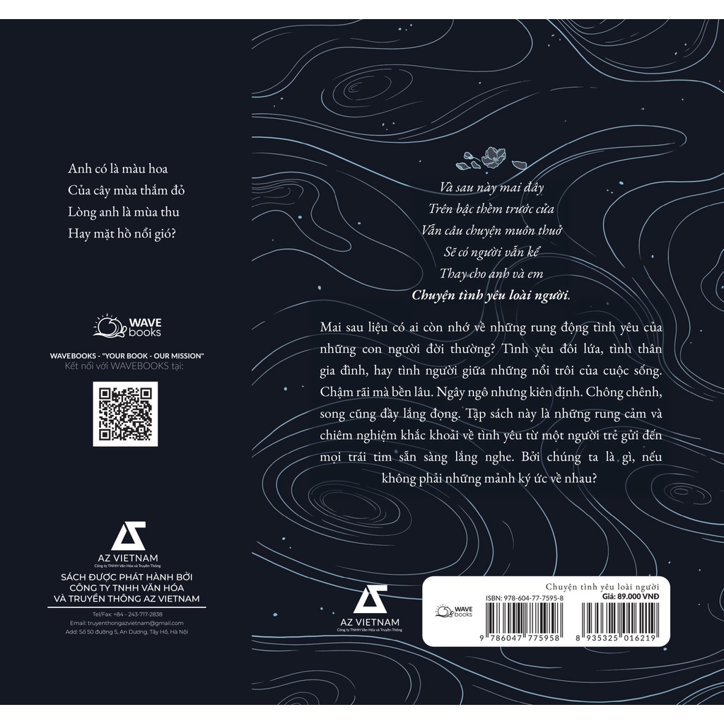 Sách  - Chuyện Tình Yêu Loài Người - AZVietNam
