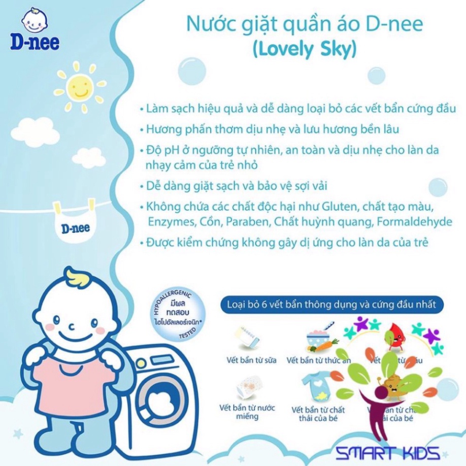 NƯỚC GIẶT XẢ DNEE 3L  NHẬP KHẨU TỪ THÁI LAN