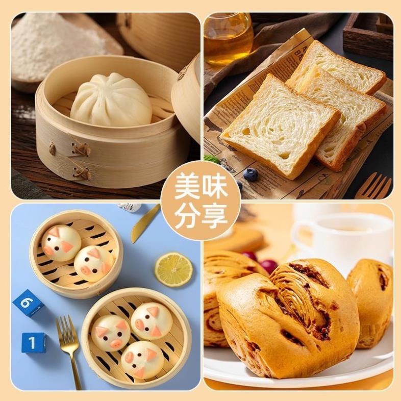 Bột lên men làm bánh bao, bánh mì, bánh bông lan, Men nở làm bánh giúp bánh thơm ngon hơn - Tiệm Nhà Minh Anh