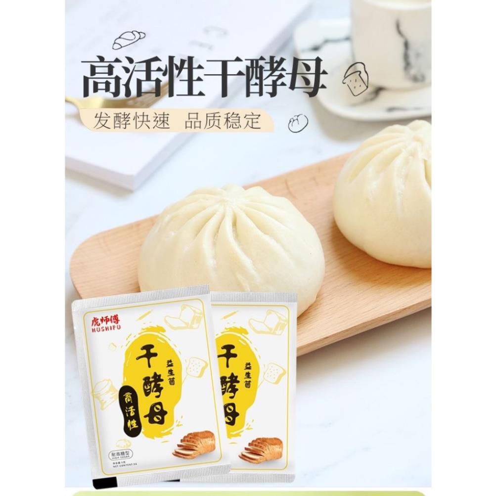 Bột lên men làm bánh bao, bánh mì, bánh bông lan, Men nở làm bánh giúp bánh thơm ngon hơn - Tiệm Nhà Minh Anh