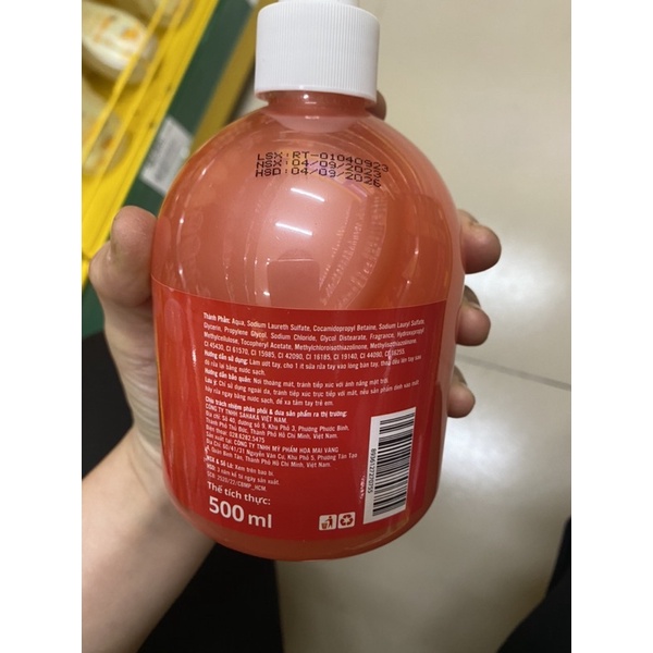 Combo 2 chai nước tay puri 500ml