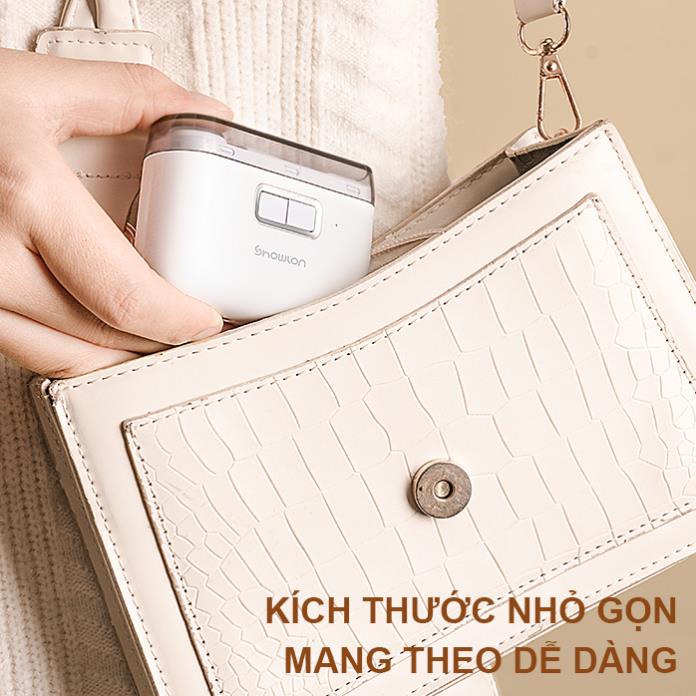 Máy cắt móng tay điện mini Showlon tích hợp mài móng và đèn led cho người lớn và trẻ em - Minh Tín Shop