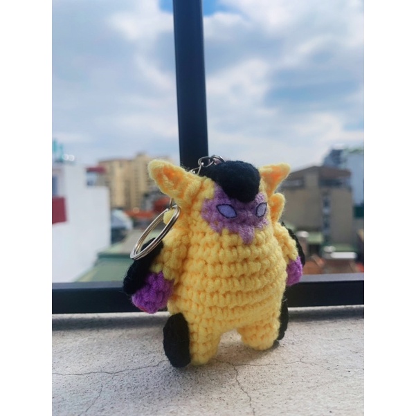 Móc chìa khoá Wingman móc len. Nhận móc chữ theo yêu cầu